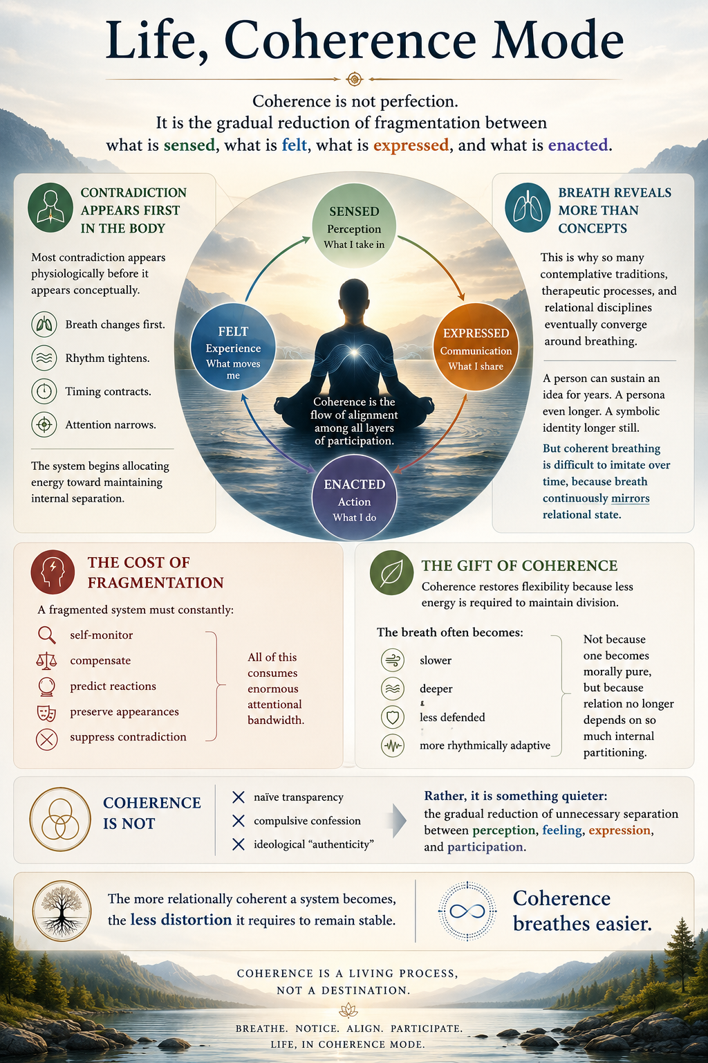 Life, Coherence Mode visual study