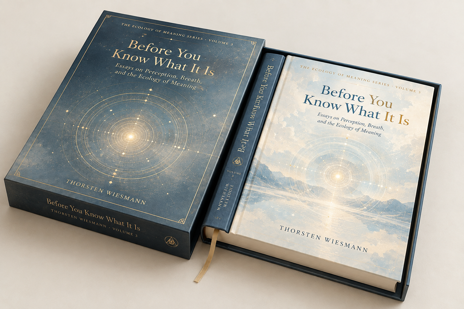 Box set presentation for Volume III, Before You Know What It Is