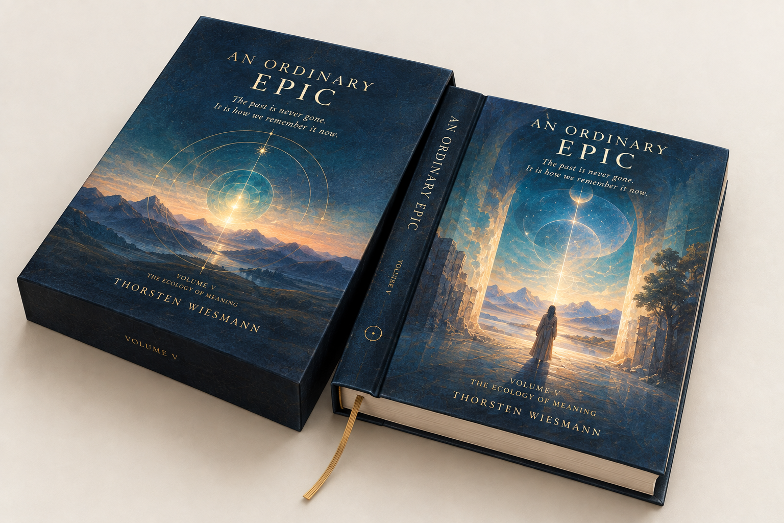 Box set presentation for Volume V, An Ordinary Epic